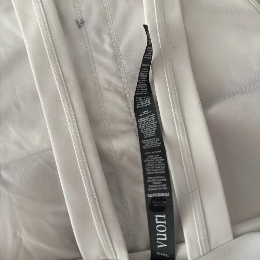 Vuori White Racerback Mini Dress - Picture 3 of 3